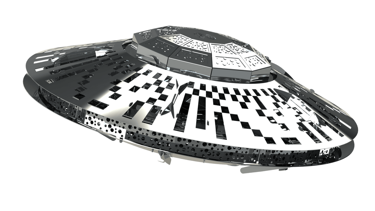 Intergalactic Spacecraft Model Building Kit Senpai Mart