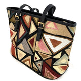 Geometric Kilim Tote Bag