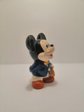 Vintage Walt Disney Mickey Mouse Mitsubishi Coin Slot Bank Sofubi Figure