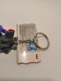 Banpresto SCMEX Black Tri-Star Mobile Suit Gundam Dom Key Holder 2009