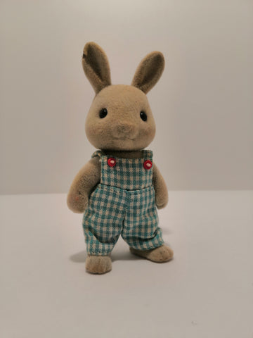 Vintage Sylvanian Families Grey Rabbit 1985 Epoch China