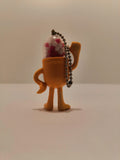 Mr. Contac Mascot Drug Store Advertising Promotion Mini Charm Figure Key Chain