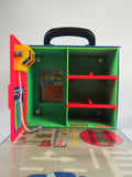 Vintage 1999 Tomy Tomica Carrying Case Gas Service Station