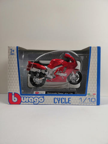 Bburago Cycle 1/18 Kawasaki Ninja ZX-7R