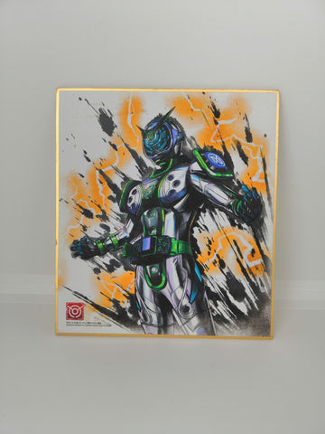 BANDAI Kamen Rider Zi-O Illustration Board Shikishi Art Woz