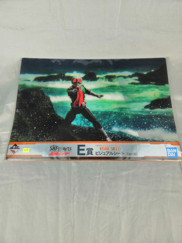 BANDAI Spirits Ichiban Kuji SH Figuarts Kamen Rider E-Prize Kamen Rider Build 4-Rider Visual Sheet 2