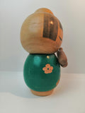 Traditional Mini Kokeshi Doll Japanese Wooden Doll 19cm