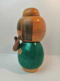 Traditional Mini Kokeshi Doll Japanese Wooden Doll 19cm