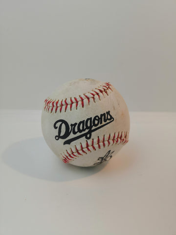 Autograph Ball Hiromitsu Ochiai Chunichi Dragons Baseball Team