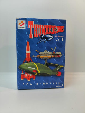 KONAMI 1999 Thunderbirds Vol.1 Sci-fi Movie Selection Recovery Vehicle 2 Opened Box