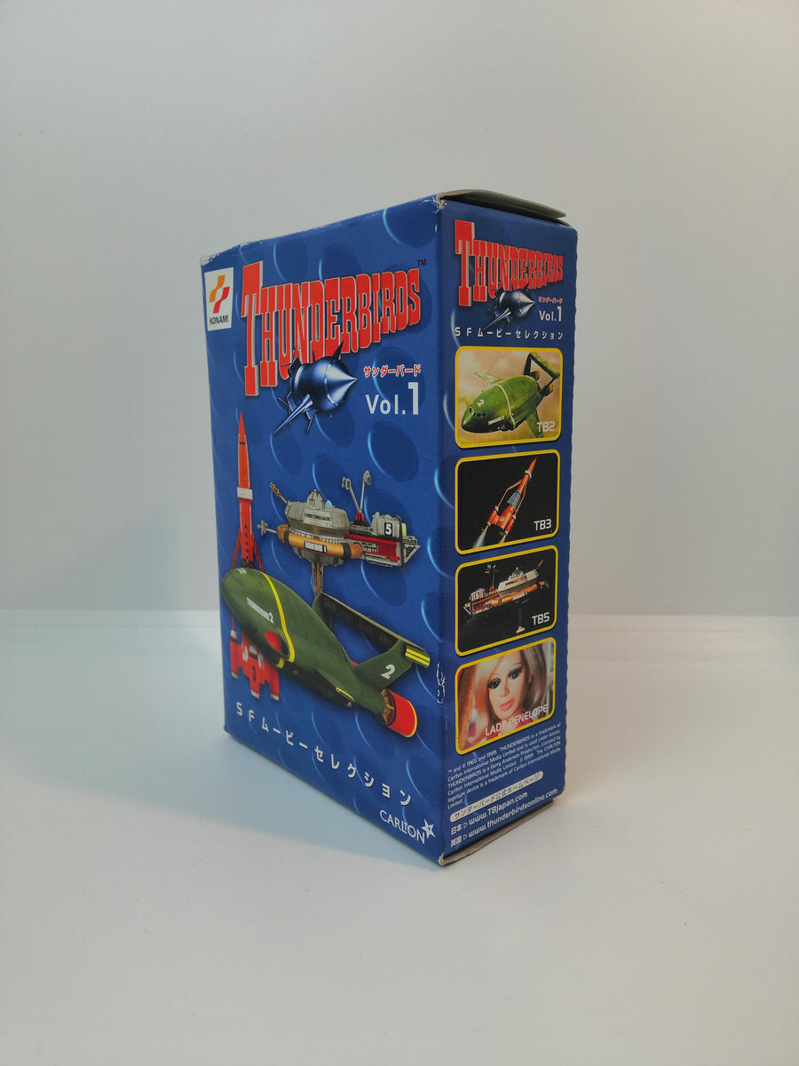 Konami Thunderbirds pod vehicles full vol.1 set NIB Konami Thunderbirds pod vehicles full vol.1 set NIB