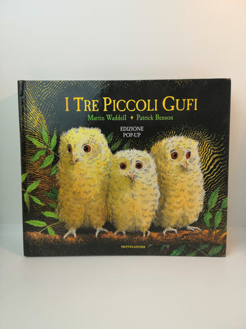 I Tre Piccoli Gufi Martin Waddell and Patrick Benson Edizione Pop-up