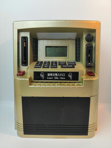 Electronic Mini ATM Piggy Bank with Night Light Working Condition