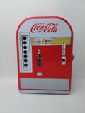 Coca-Cola 120th Anniversary 70s Style Coca-Cola Vending Machine Ornament Can Opened Box