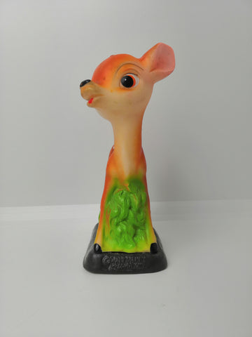 Vintage 1970s Disney Japan Bambi Mitsubishi Coin Slot Bank