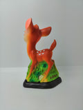 Vintage 1970s Disney Japan Bambi Mitsubishi Coin Slot Bank