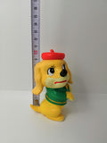 Vintage Sanwa Bank Beret Dog Piggy Bank