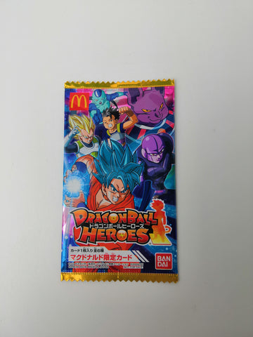 BANDAI 2016 Dragonball Heroes Mcdonalds Happy Meal Cards