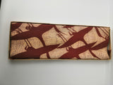 Fabric with Box Marking "Learn not to dye machine mattress"