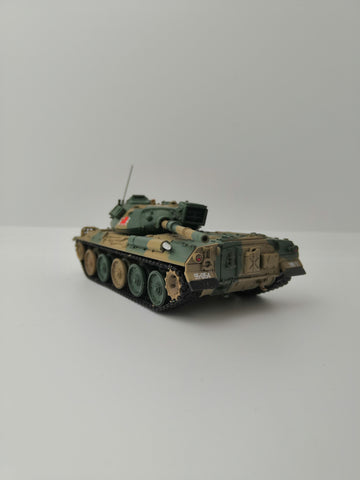 DeAgostini 1/72 Diecast JSDF MBT Mitsubishi Type 74