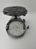 Vintage 1996 LFL HOPE IND Star Wars Millennium Falcon With Metal Han Solo Mini Figure