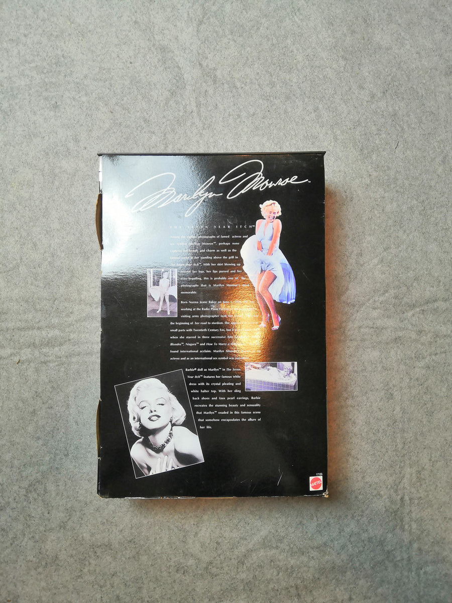 Vintage 1997 Barbie As Marilyn Monroe Collector Edition The Seven Year Senpai Mart Vintage 1997 Barbie As Marilyn Monroe Collector Edition The Seven Year Senpai Mart