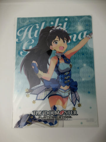 Idol Master Platinum Stars Honaha Hibiki Clear File