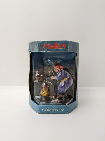 Cominica 2004 Studio Ghibli Howl’s Moving Castle Sophie and Calcifer figure keychain