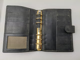Gianni Versace Leather Book Binderwith Pen
