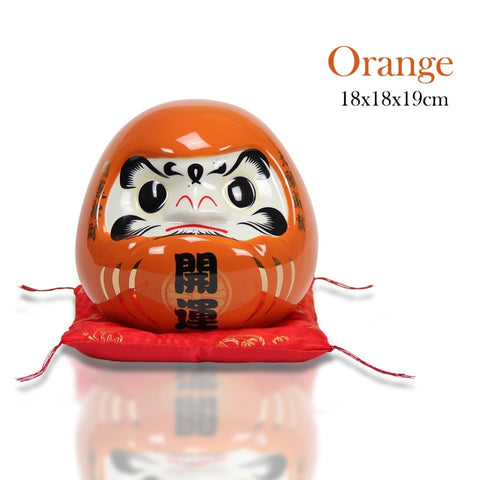 Japanese Daruma Doll Coin Bank