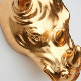 Golden Rhino Wall Planter