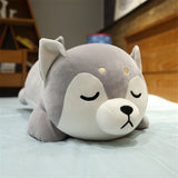 Super Kawaii Sleeping Husky Plush Toy