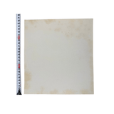 Back view of the 1992 Free Kick Toward Tomorrow anime art board showing aged paper texture and light discoloration, with a measuring tape indicating size.