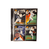 Explore BBM Yomiuri Giants trading cards with standout players like Koji Uehara and Domingo Martinez. Bold action shots and vivid designs for Japanese baseball enthusiasts.