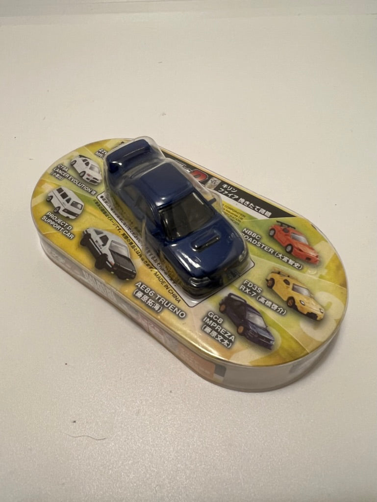 Real Model Collection Initial D GC8 Impreza Diecast Car