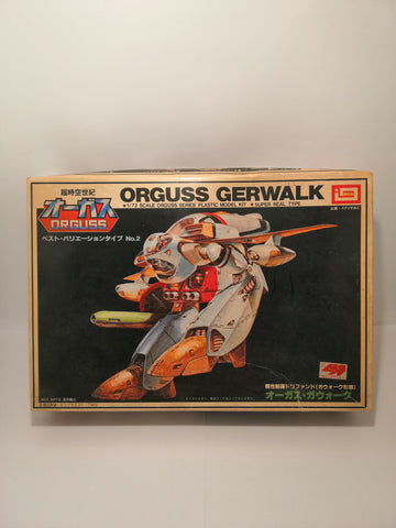 Orguss Gerwalk 1/72 Imai Vintage Mecha Model Kit 1983
