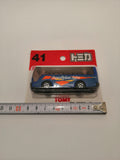 Tomica No.41 Minicar 1/145 Isuzu Super High Decker Bus Blue