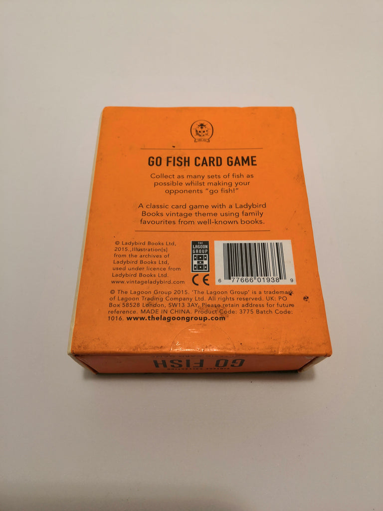 LAGOON Ladybird Vintage Collection Go Fish Classic Card Game Senpai Mart