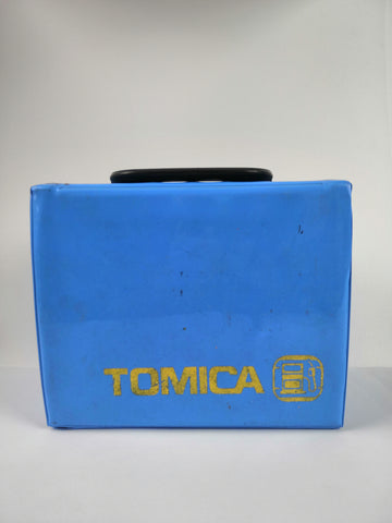Vintage 1999 Tomy Tomica Carrying Case Gas Service Station
