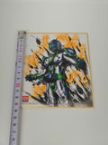 BANDAI Kamen Rider Zi-O Illustration Board Shikishi Art Woz