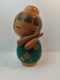 Traditional Mini Kokeshi Doll Japanese Wooden Doll 19cm