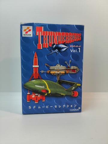 KONAMI 1999 Thunderbirds Vol.1 Sci-fi Movie Selection Recovery Vehicle 1 Opened Box