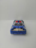 BANDAI Vintage 1996 Power Rangers Turbo Rescue Megazord Siren Blaster Blue Police Car 2