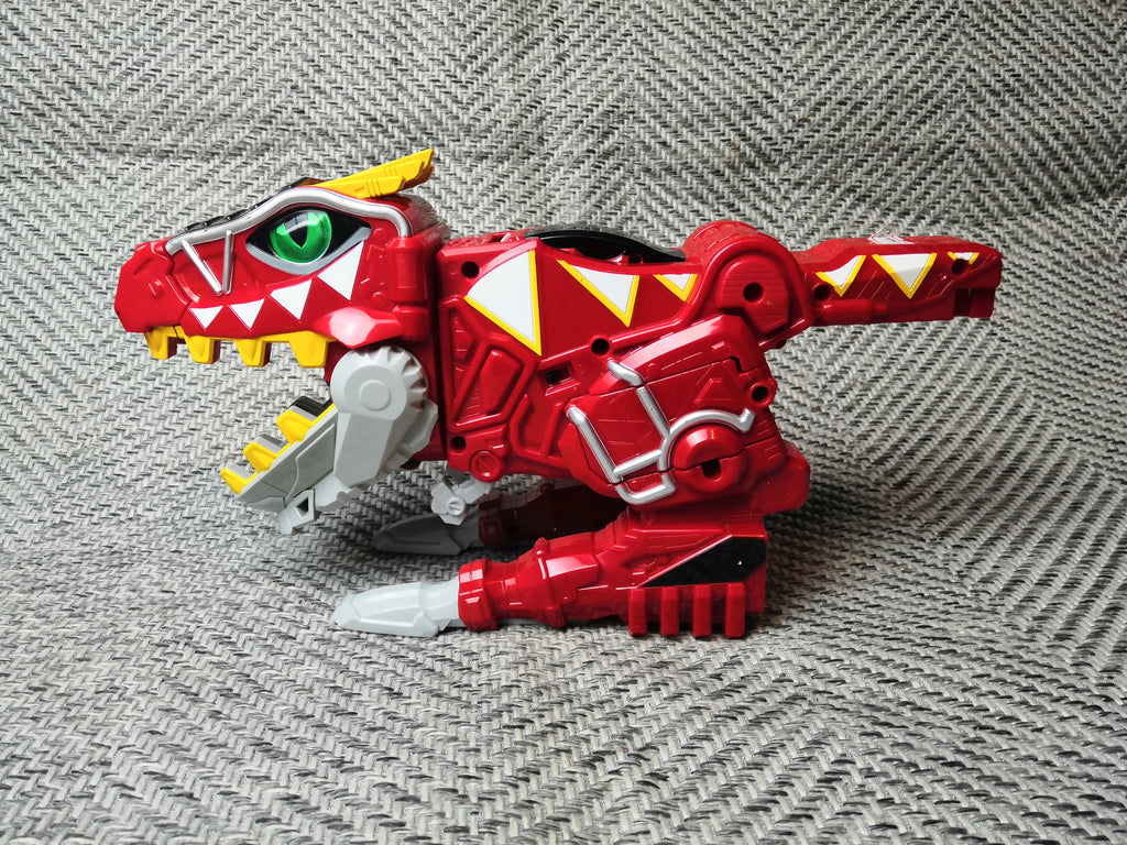 BANDAI Power Rangers Dino Charge DX Gaburevolver & DX Minityra – Senpai ...