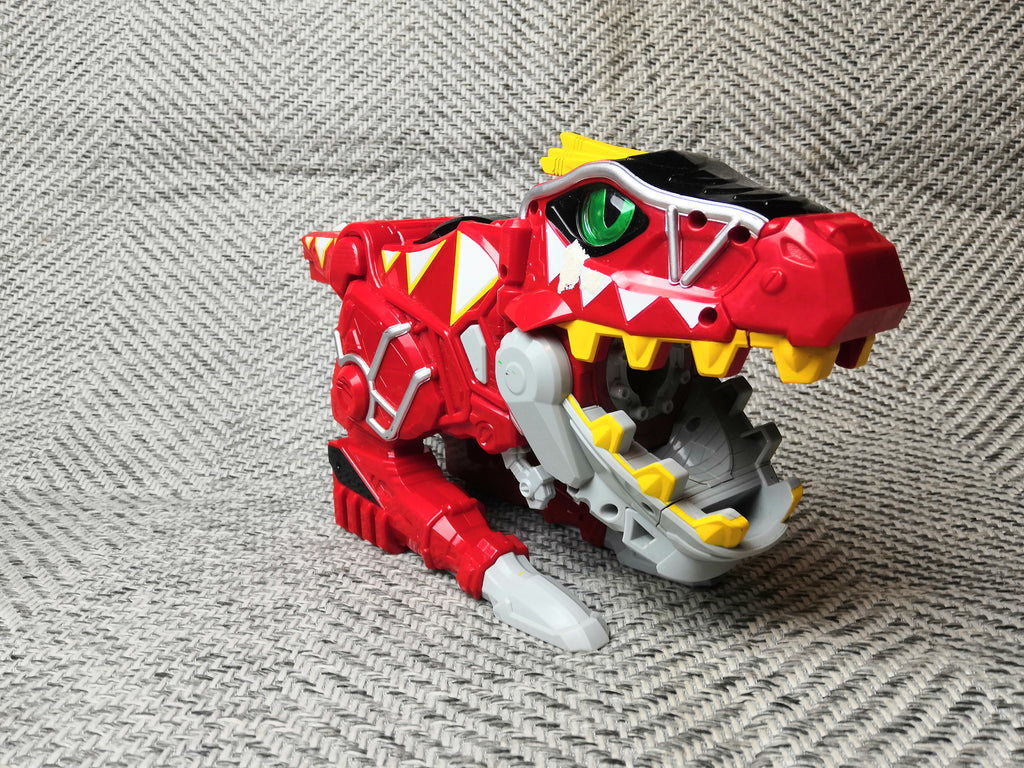 BANDAI Power Rangers Dino Charge DX Gaburevolver & DX Minityra – Senpai ...