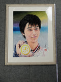 Yuzuru Hanyu Becomes 1st to Win 4 Straight GP Finals Oil Painting with Ukiyo-e