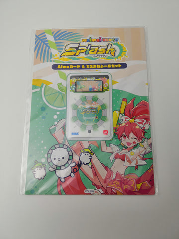 Sega Maimai Splash Aime Card and Custom Sticker Set