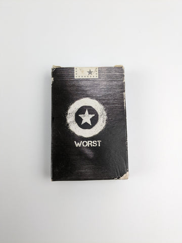 Worst (wa-suto) All Star Trump Playing Cards